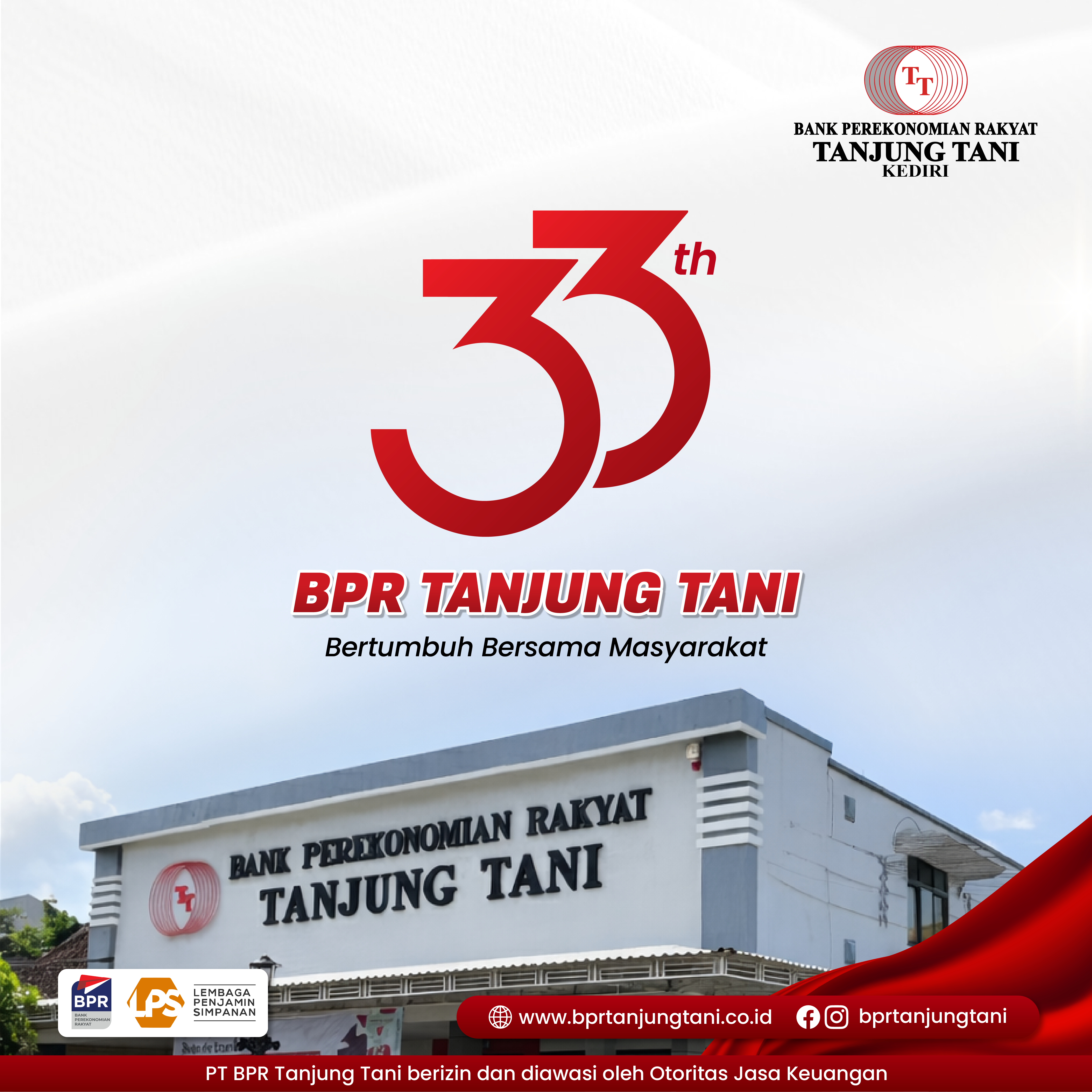 BPR Tanjung Tani Rayakan Hari Ulang Tahun ke-33